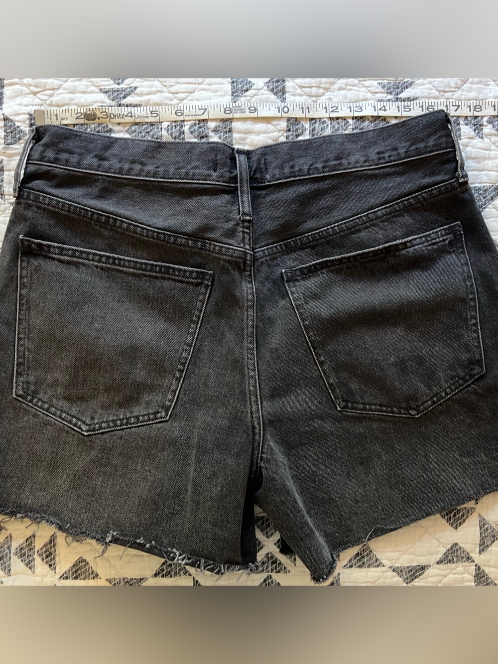 Madewell Relaxed Mid Length denim shorts, 30, like new - Picture 6 of 6